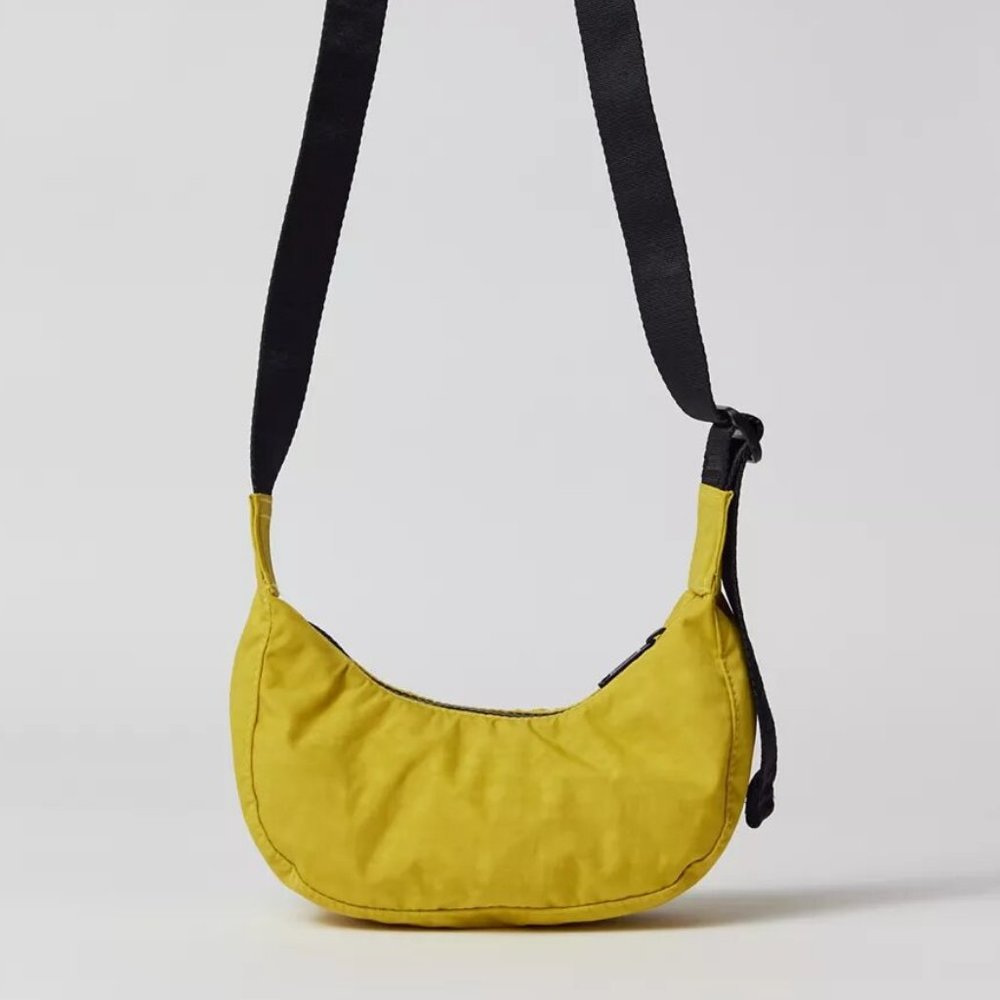 NWT Baggu Mini Crescent Bag - Sour - Picture 7 of 8